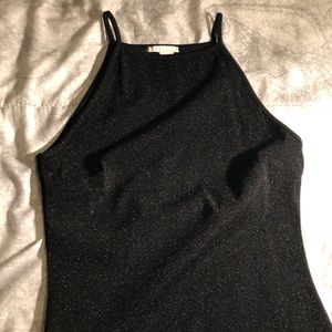 Black sparkly tank top from H&M!
